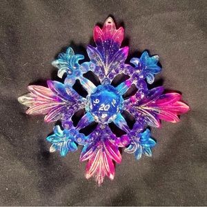 D20 ornament homemade